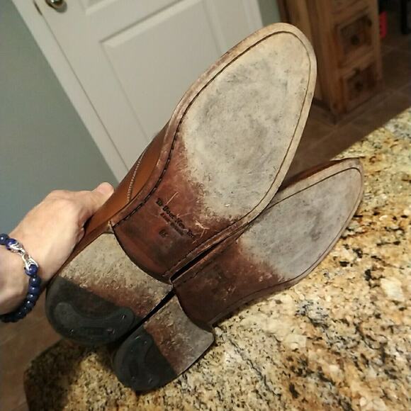 To Boot New York Adam Derrick Winston Leather Oxford Brown 1898 8.5 US Men's - Picture 10 of 12